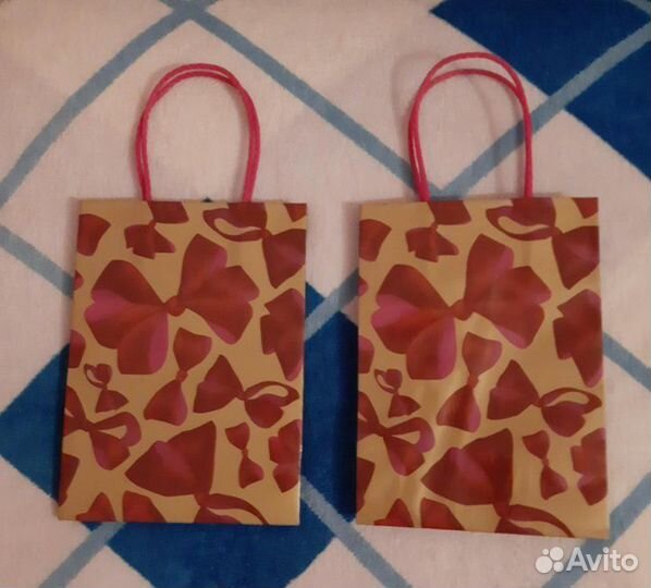 Пакеты подарочные новые