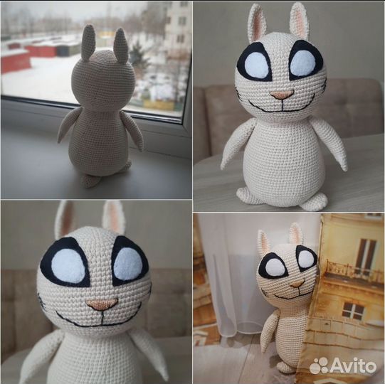 Вязаный хомяк Теслик