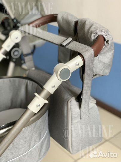 Классная расцветка коляска 2 в 1. Новая