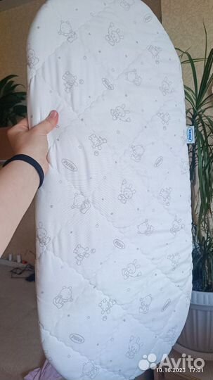 Матрасик для коляски 80*36+ простынка
