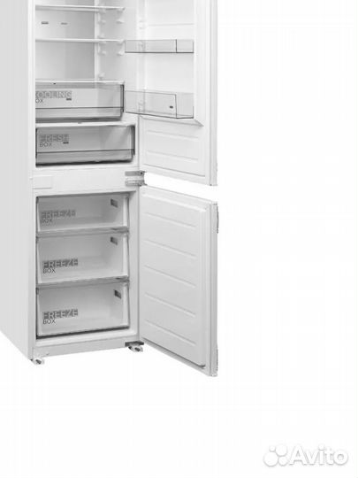 Встраиваемый холодильник комби Midea mdre415FGE01