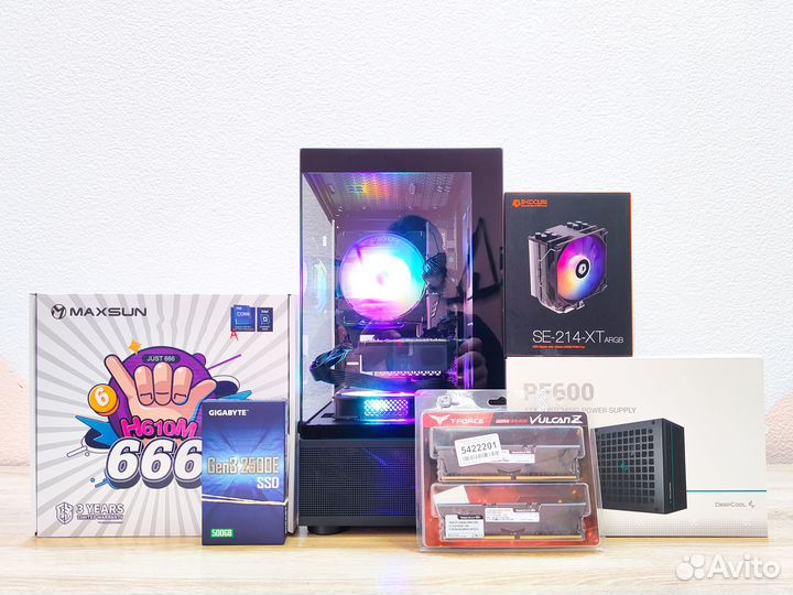 Игровой пк Intel Core i5 12400F RTX 3060