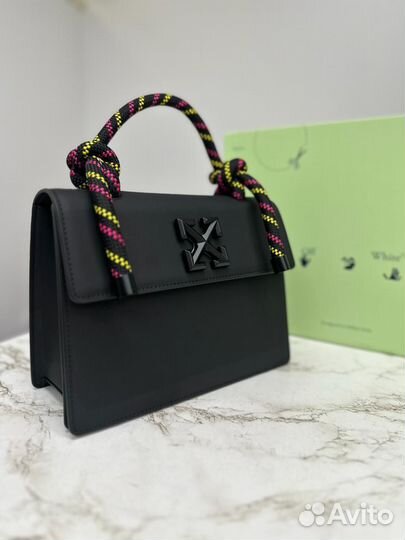 OFF white сумка 26 см кожа