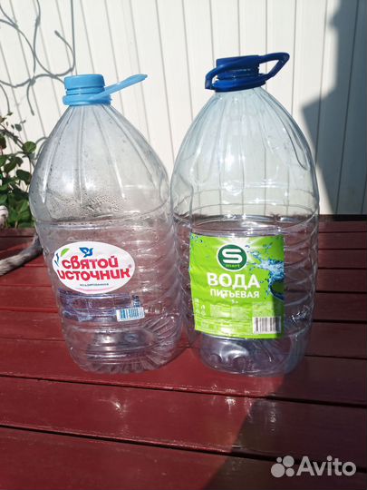 Бутылка для воды 5 литров