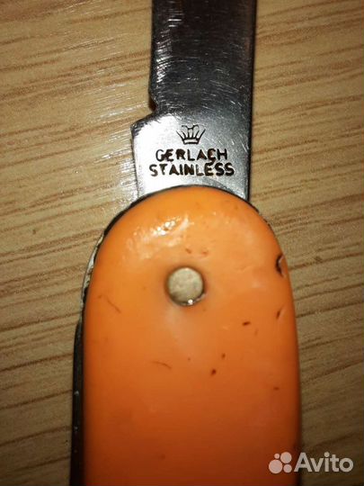 Винтажный складной нож, Gerlach (Польша)