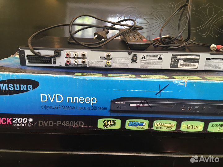 Dvd плеер с караоке samsung