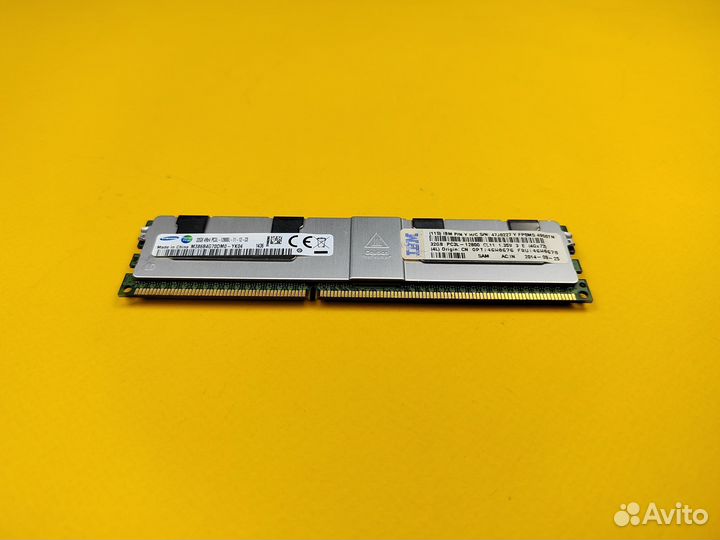 Серверная память DDR3 L ECC REG samsung 32GB 1600