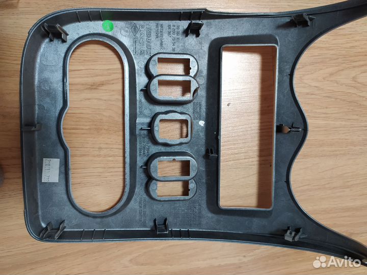 Рамка renault 2010-2014, для обычной магнитолы