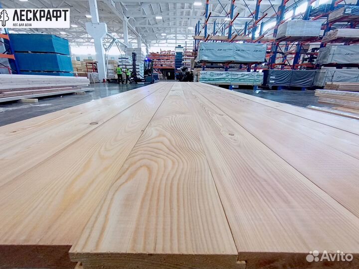 Доска пола 27*141*4000 мм сорт C лиственница