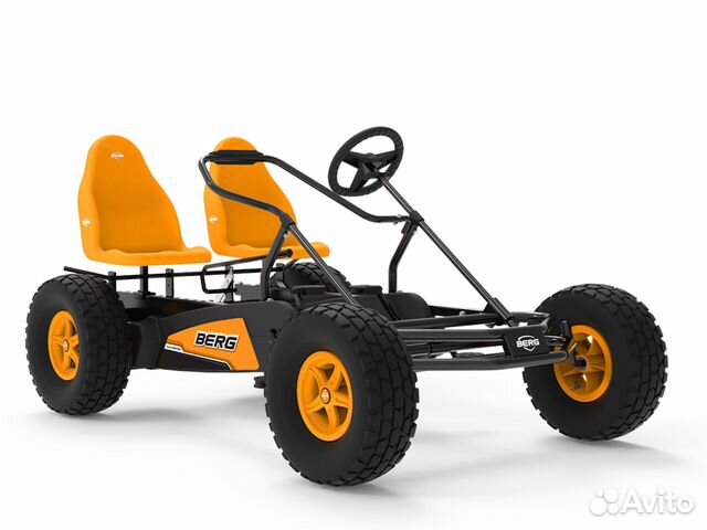 Веломобиль двухместный berg Duo Coaster BFR
