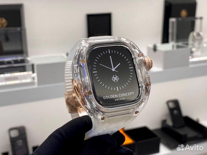 Корпус для Apple Watch rstr49 Crystal Rose