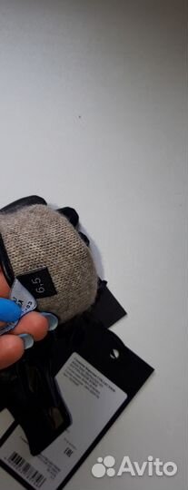 Перчатки женские кожаные новые