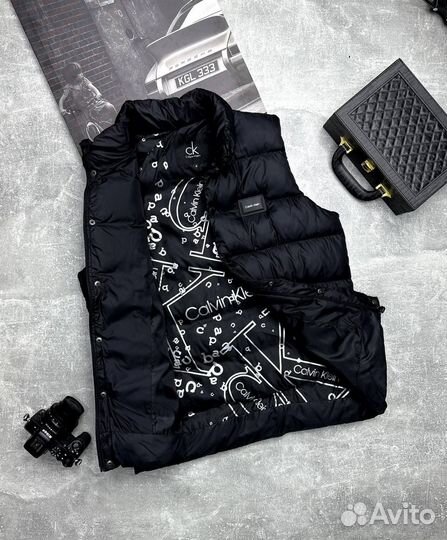 Жилет calvin klein черный от 48 до 56