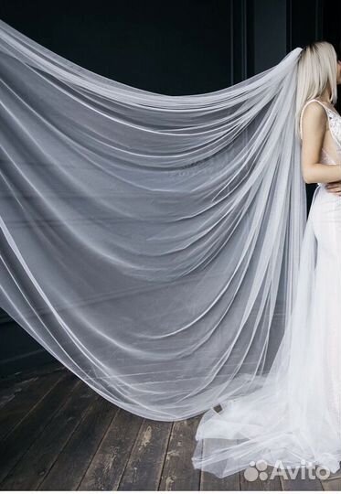 Фата длинная