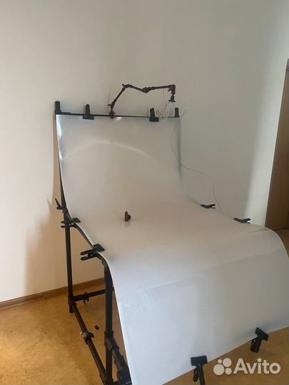 Фотостудия аренда белый фон циклорама