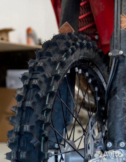 Mitas 90/90-21 Terra Force-EF зеленая полоса