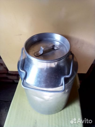 Бидон алюминиевый 10 литров СССР