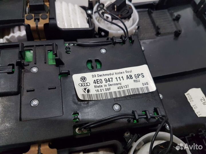 Плафон салонный задний ауди а8 audi a8