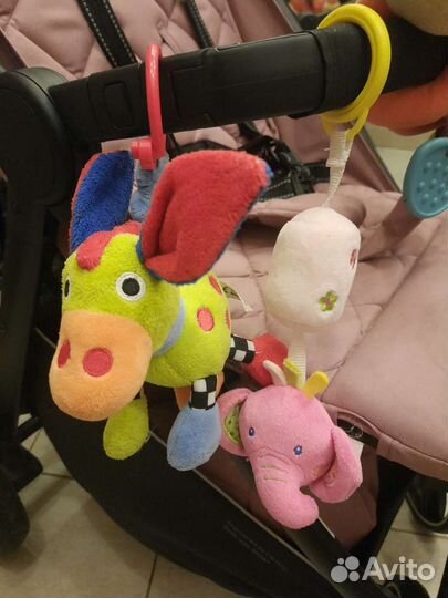 Игрушки-подвески на коляску/кроватку+мягкая книга