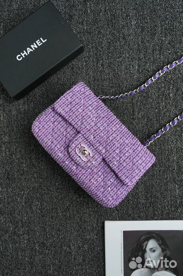Сумка chanel твид * премиум