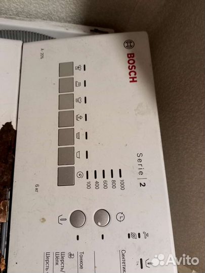 Стиральная машина с вертикальной загрузкой