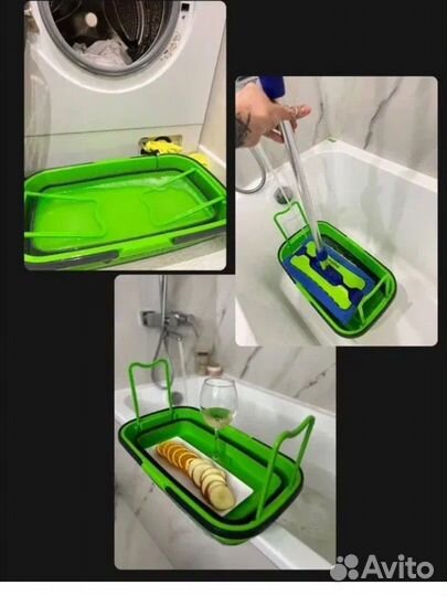 Складное ведро Green Fiber Оптима