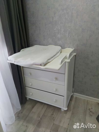 Пеленальный комод дерево