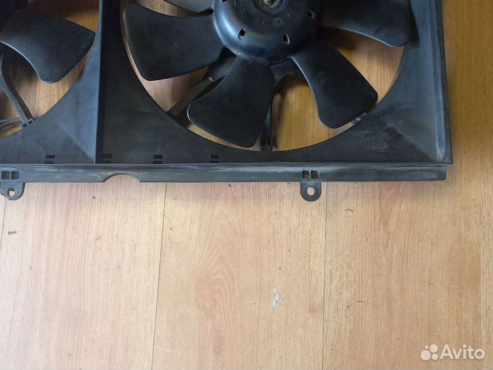 Диффузор с вентилятором mitsubishi lancer 9