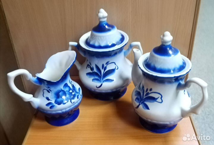 Набор для чая Гжель