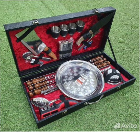 Подарочные шампура в кейсе