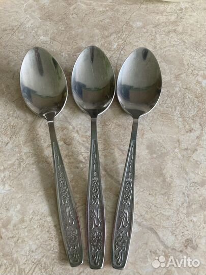 Ложки столовые нержавейка СССР