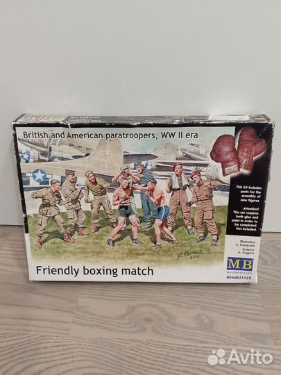 Masterbox 35150 Боксерский поединок