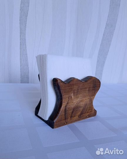 Подставка под специи и салфетки дерево