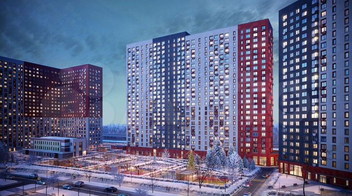 2-к. квартира, 67,6 м², 19/19 эт.