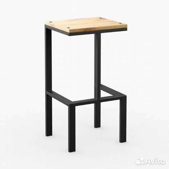 Стул дуб в стиле лофт