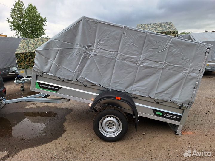 Прицеп Атлант оцинк. 2.5х1.3х1.2 полный комплект