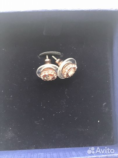 Пусеты сваровски