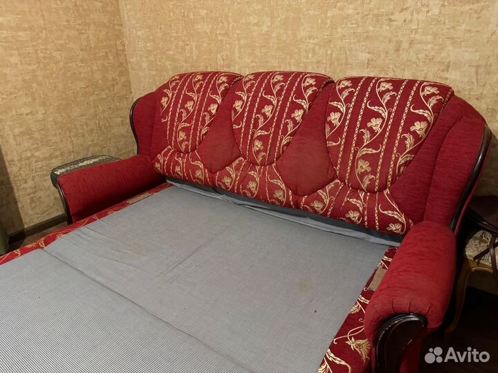Диван раскладной +кресла расклад бу