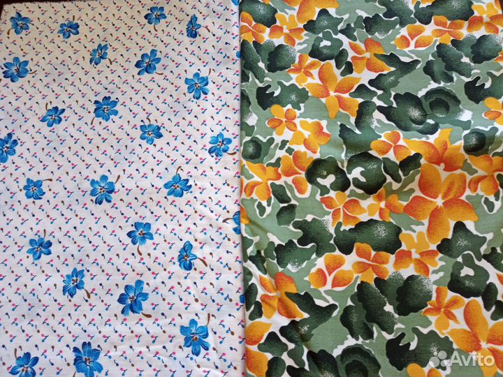 Ткани Х/Б СССР, для пэчворка