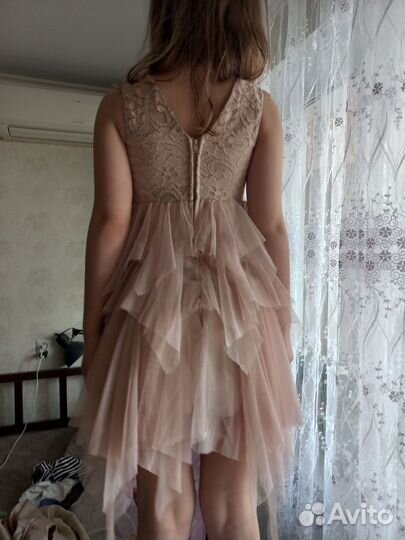 Платье для девочки праздничное 110-116