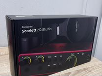 Комплект Focusrite scarlett studio 2i2 4gen