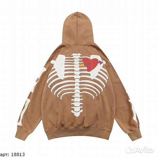Худи Коричневое