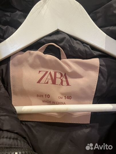 Куртка зимняя zara 140