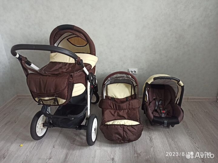 Детские коляски 3 в 1 бу