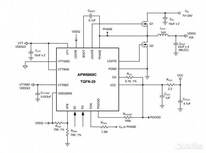 Микросхема APW8868C