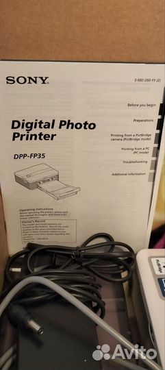 Принтер Sony DPP-FP35 Оригинал