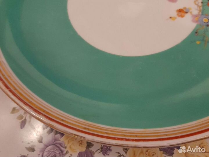 Блюдо антикварное стариное