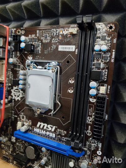 Материнская плата mATX 1150 MSI H81M-P33