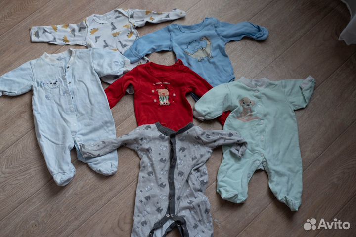 Вещи пакетом на мальчика 62 68