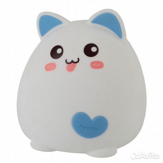 Ночник эра мягкий nled-414-2W-BU Б0041093